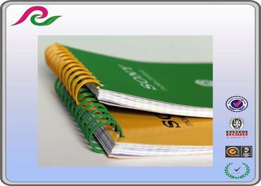 Mini A6 Spiral Bound Notebooks , pupil offset printing Daily Notebook