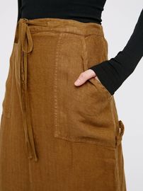 New Style Maxi Skirts Woman Fashion Linen Skirts